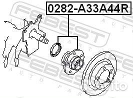 К-т подш.ступ. Nissan Almera Tino 1.8-2.2 00