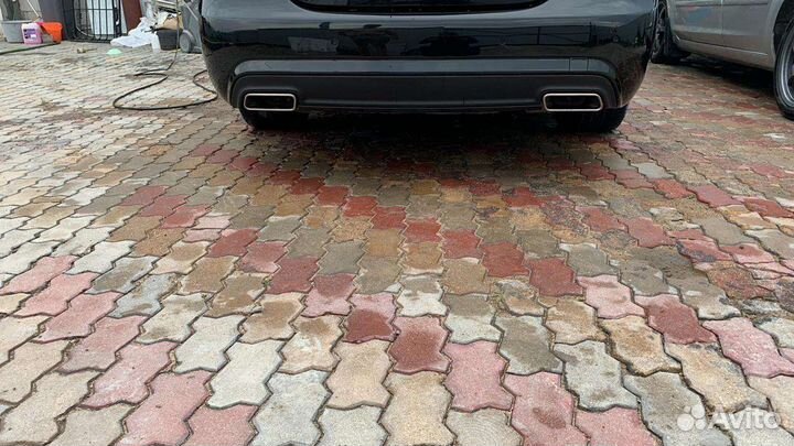 Диффузор заднего бампера Мерседес w221