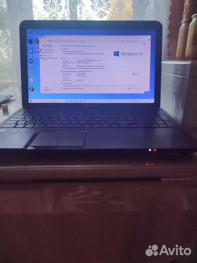 Ноутбук toshiba