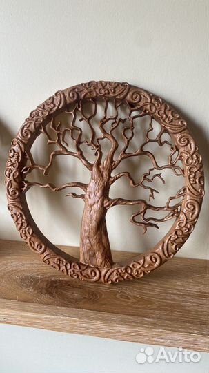 Резное панно Древо Жизни
