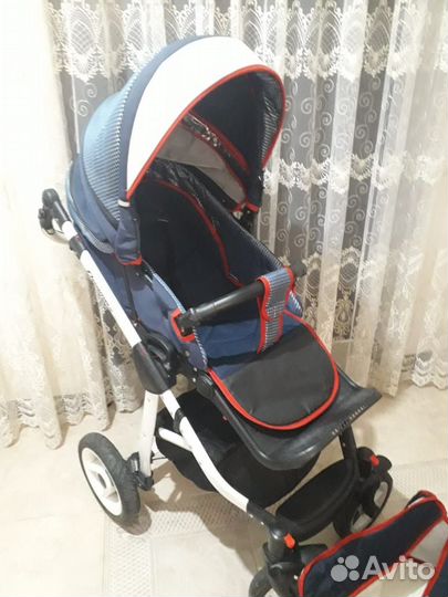 Детская коляска 2в1 бу
