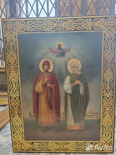 Икона Петр и Феврония
