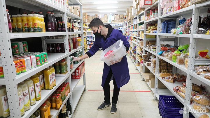 Простая работа на складе. Питание,проезд.Сборщик