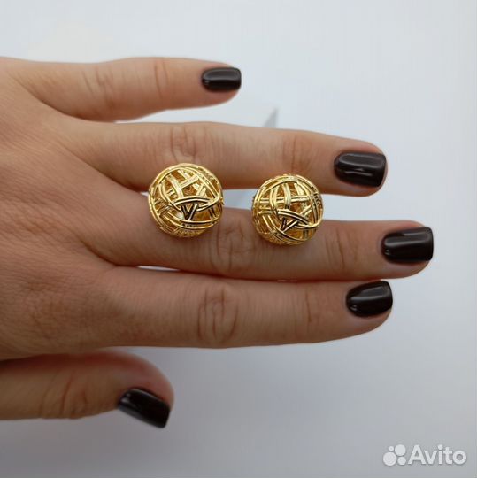 Серьги пусеты Loewe