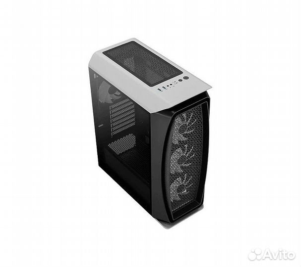 Компьютерный корпус AeroCool Aero One Frost, белый