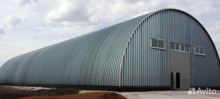 Строительство ангаров складов под ключ