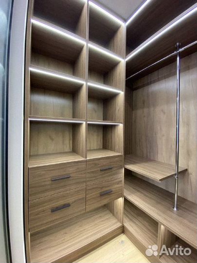 Гардеробная с фабрики