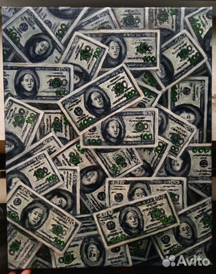 Картина- магнит для денег