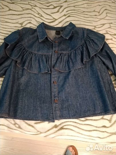 Джинсовая блузка