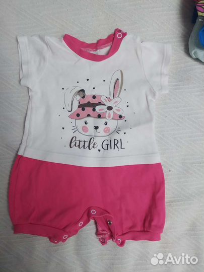 Пакет вещей для девочки от 3х мес до года