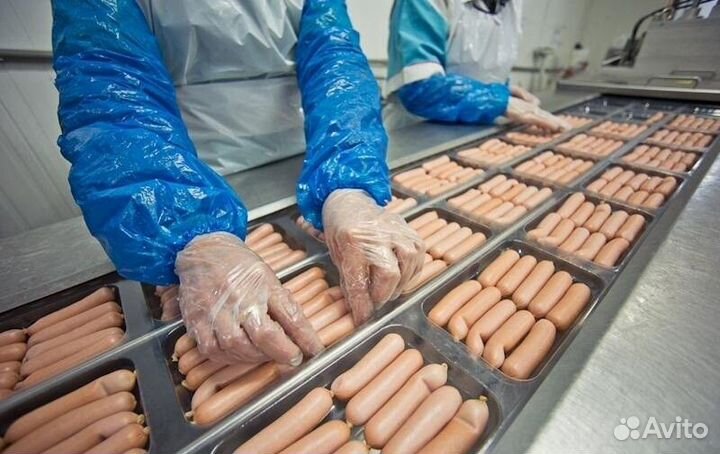 Упаковщицы в колбасный цех
