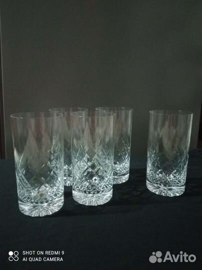 Креманки, стаканы СССР хрусталь