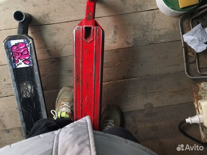 Запчасти на трюковой самокат