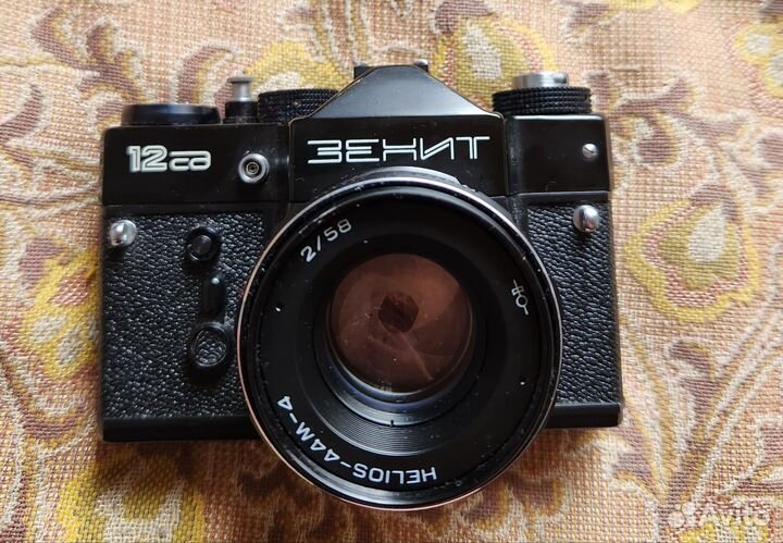 Плёночный фотоаппарат зенит 12 сд
