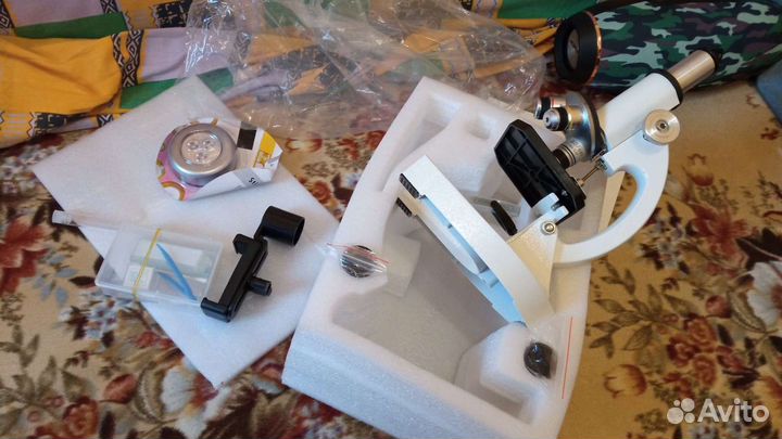 Микроскоп 64х-1280х новый,расширенная комплектация