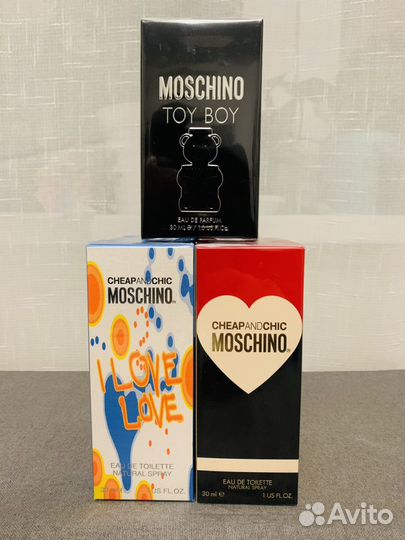 Moschino оригиналы