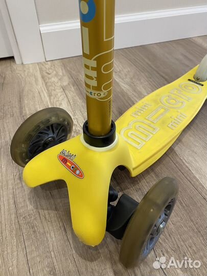 Самокат mini micro deluxe led