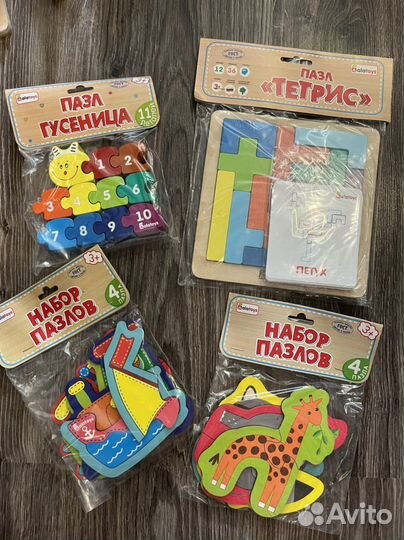 Развивающие игрушки Пазлы Головоломка