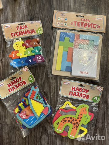 Развивающие игрушки Пазлы Головоломка
