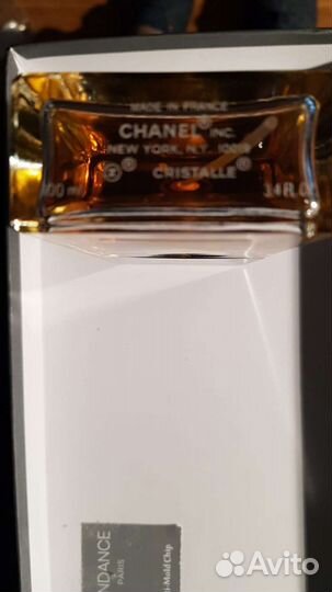 Туалетная вода оригинал Chanel cristalle tester