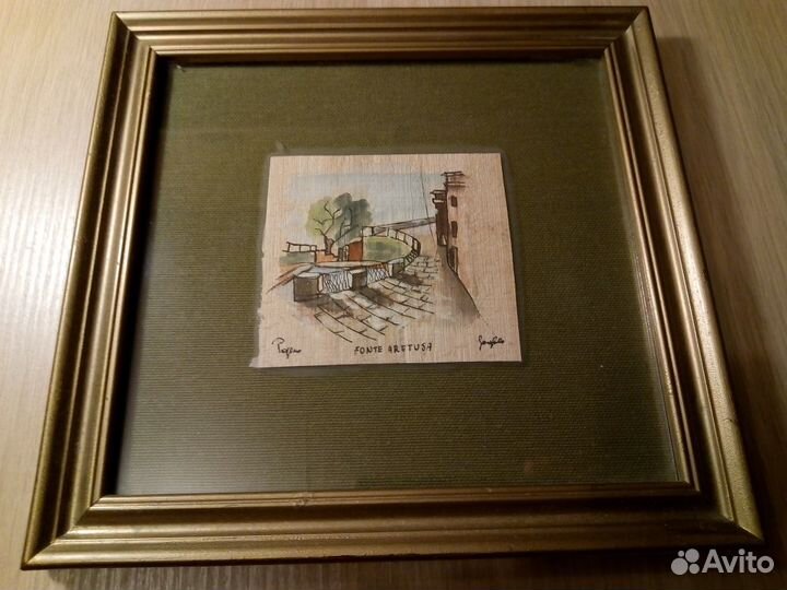 Картина.Италия.Fonte Aretusa