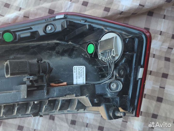 Фонарь наружный левый volkswagen polo 6