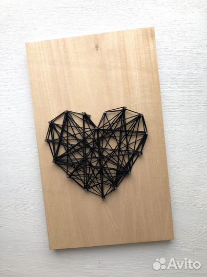 Картина ручной работы стринг арт