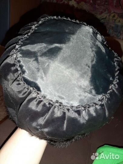 Шапка норковая женская 58 размер