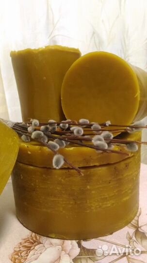 Воск пчелиный с пасек Алтая. Высший сорт