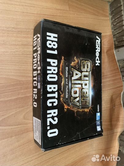 Материнская плата ASRock H81 Pro BTC R2.0