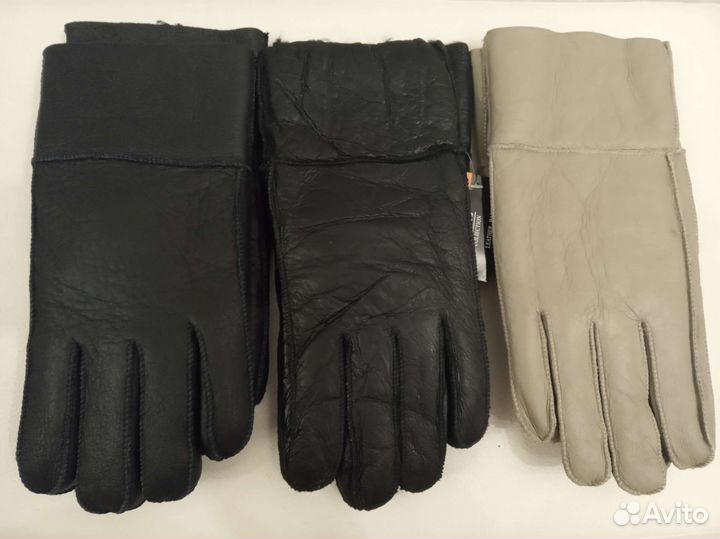 Перчатки мужские из овчины