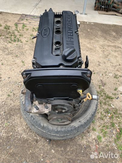 Двигатель Kia Spectra 1.6 S6D