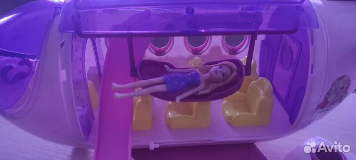 Игрушка, самолёт, куклы для девочки