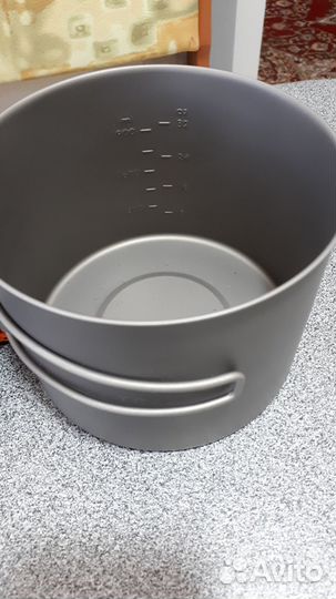 Котелок титановый походный