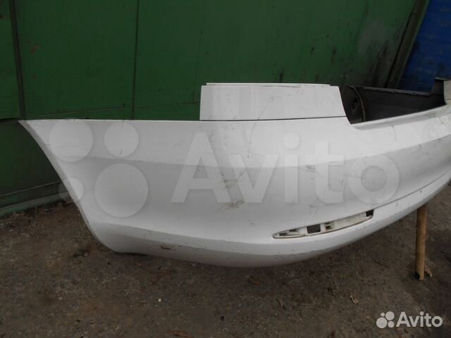 Задний бампер Skoda Octavia 2008-2013