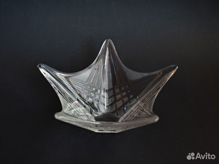 Ваза хрустальная конфетница