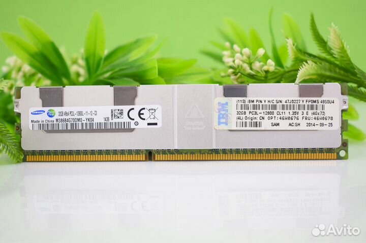 32GB DDR3 L ECC REG 1600 MHz