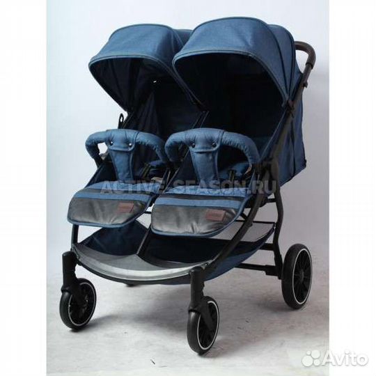 Прогулочная коляска для двойни или погодок,б/у