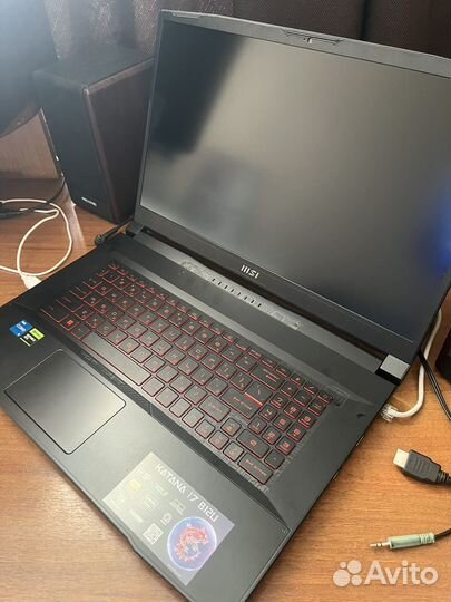 Игровой ноутбук msi katana 17