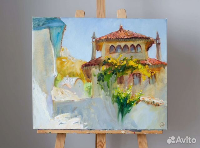 Картина маслом пейзаж