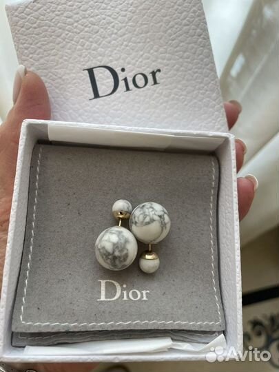 Серьги Dior оригинал