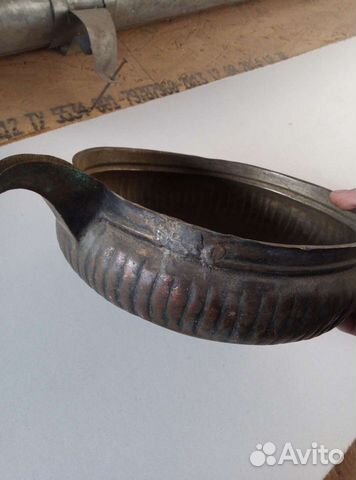 Ендова братина старинная медная посуда