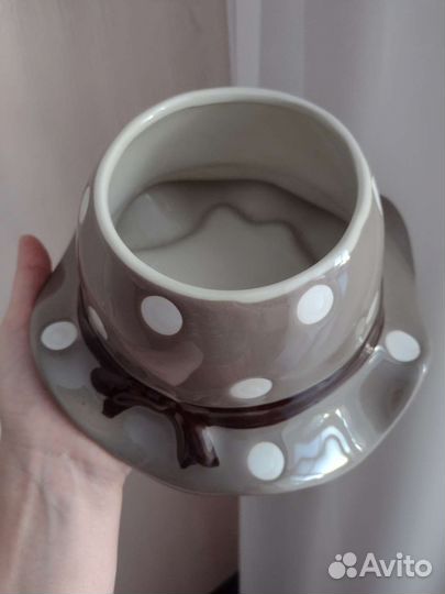 Керамическая ваза/кашпо