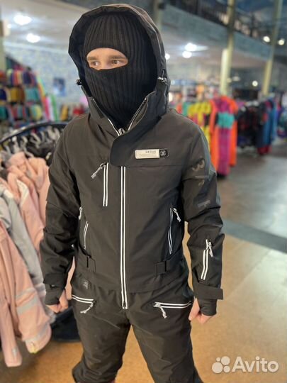 Балаклава горнолыжная унисекс черная