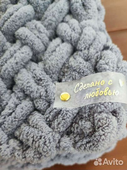 Плед из alize puffy