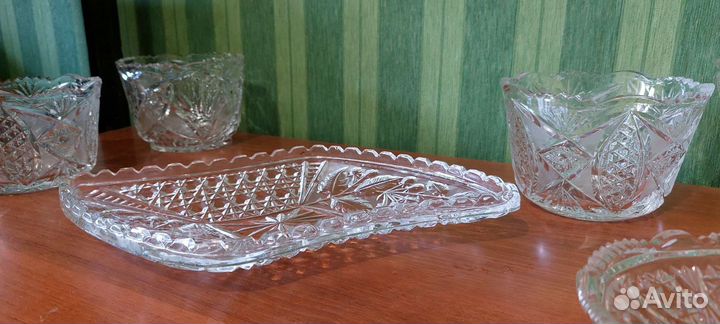 Хрустальная посуда СССР