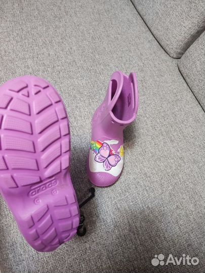 Резиновые сапоги crocs