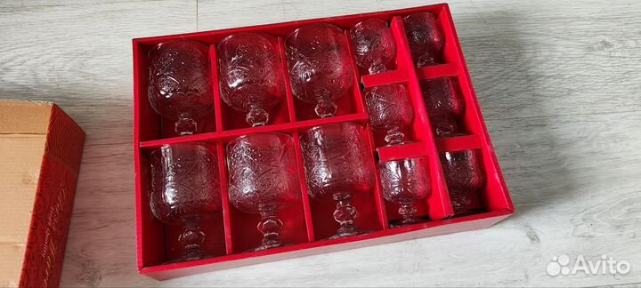 Набор бокалов и рюмок (12 шт)