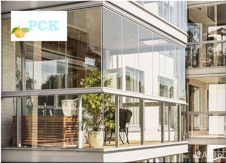 Панорамное остекление балкона