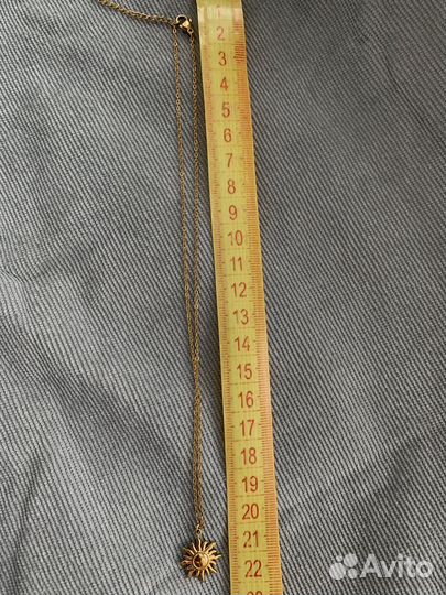 Цепочка с подвеской из нержавеющей стали